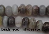 CAG3988 15.5 inches 5*8mm rondelle botswana agate gemstone beads