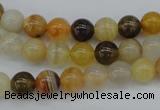 CAG4322 15.5 inches 8mm round botswana agate gemstone beads