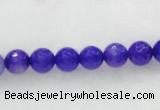 CAG437 5pcs 8mm&10mm&12mm faceted round violet agate beads wholesale