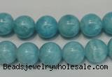 CAG4403 15.5 inches 10mm round dyed blue lace agate beads