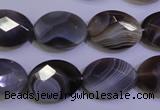 CAG4465 15.5 inches 15*20mm faceted oval botswana agate beads