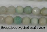 CAG4487 15.5 inches 6mm faceted round agate beads wholesale