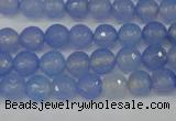 CAG4505 15.5 inches 8mm faceted round agate beads wholesale