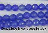 CAG4506 15.5 inches 8mm faceted round agate beads wholesale