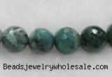 CAG453 15.5 inches 14mm faceted round agate beads Wholesale