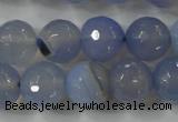 CAG4565 15.5 inches 14mm faceted round agate beads wholesale