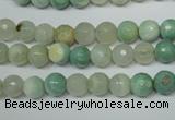 CAG4811 15 inches 6mm faceted round fire crackle agate beads