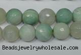 CAG4813 15 inches 10mm faceted round fire crackle agate beads