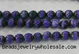 CAG5139 15 inches 6mm faceted round tibetan agate beads wholesale