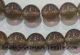 CAG5243 15.5 inches 12mm round Brazilian grey agate beads wholesale