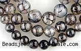 CAG57 5pcs 10&12&14mm round dragon veins agate beads