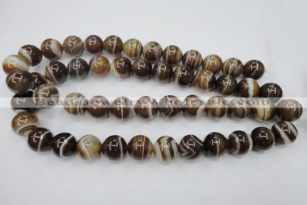 CAG5905 15 inches 16mm round Madagascar agate gemstone beads