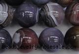 CAG5957 15.5 inches 18mm round botswana agate beads wholesale