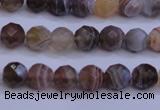 CAG5960 15.5 inches 6mm faceted round botswana agate beads wholesale