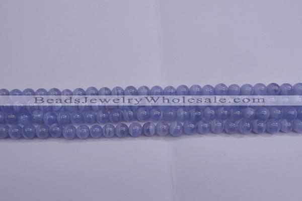 CAG5971 15.5 inches 6mm round blue lace agate beads wholesale