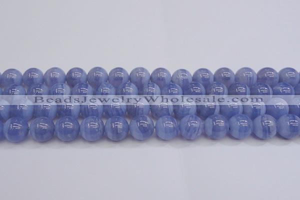 CAG5975 15.5 inches 14mm round blue lace agate beads wholesale