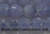 CAG5998 15.5 inches 10mm faceted round blue lace agate beads