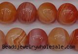 CAG6343 15 inches 10mm round red botswana agate beads wholesale