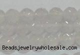 CAG6513 15.5 inches 10mm faceted round Brazilian white agate beads