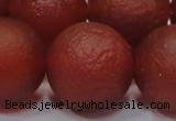 CAG6706 15 inches 20mm round red pilates agate beads