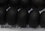 CAG6749 15 inches 12*16mm rondelle black pilates agate beads