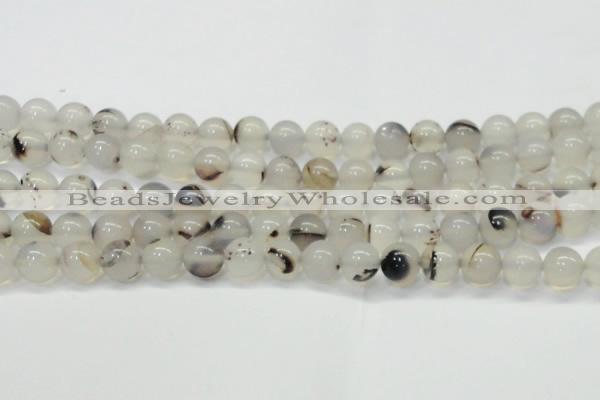 CAG6760 15 inches 6mm round Montana agate beads wholesale