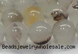 CAG6762 15 inches 10mm round Montana agate beads wholesale