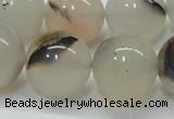 CAG6764 15 inches 14mm round Montana agate beads wholesale