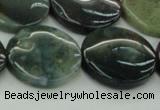 CAG6774 15.5 inches 20mm flat round Indian agate beads wholesale