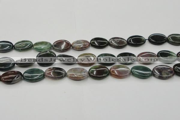 CAG6797 15.5 inches 13*18mm oval Indian agate beads wholesale