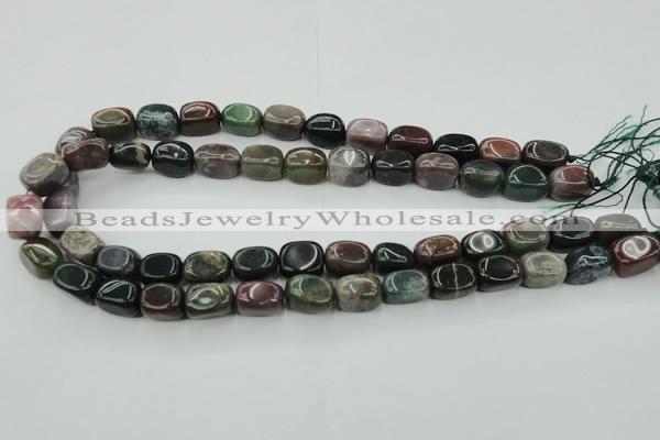 CAG6834 15.5 inches 10*15mm nuggets Indian agate beads wholesale