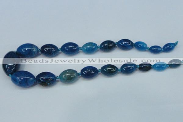 CAG6864 15.5 inches 10*14mm - 20*30mm rice dragon veins agate beads