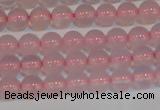 CAG7149 15.5 inches 4mm round pink agate gemstone beads