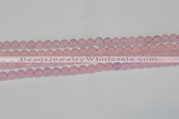 CAG7151 15.5 inches 8mm round pink agate gemstone beads