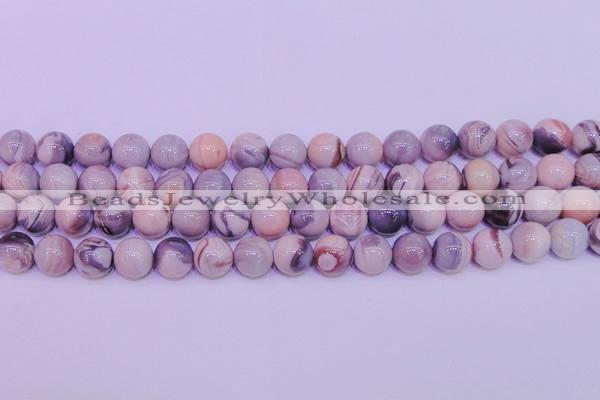 CAG7304 15.5 inches 12mm round red botswana agate gemstone beads