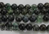 CAG7320 15.5 inches 4mm round dragon veins agate beads wholesale