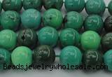 CAG7905 15.5 inches 8mm round grass agate beads wholesale