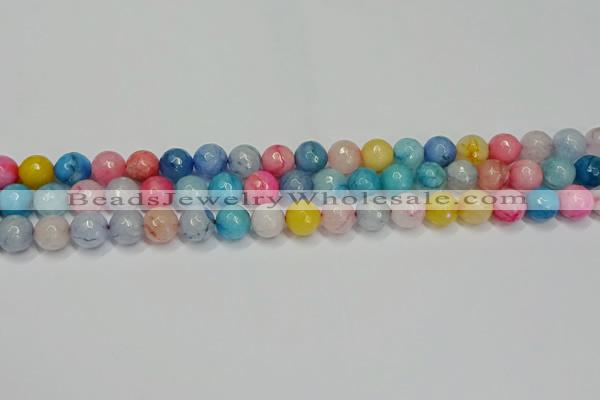 CAG9130 15 inches 8mm round agate gemstone beads wholesale