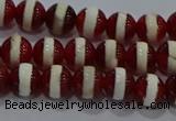 CAG9140 15.5 inches 6mm round tibetan agate beads wholesale