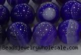 CAG9174 15.5 inches 14mm round line agate beads wholesale