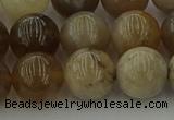 CAG9404 15.5 inches 12mm round ocean fossil agate beads wholesale