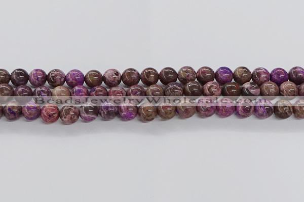 CAG9640 15.5 inches 6mm round ocean agate gemstone beads wholesale