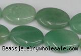 CAJ304 15.5 inches 18*25mm oval green aventurine jade beads