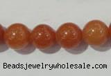 CAJ354 15.5 inches 12mm round red aventurine beads wholesale