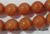 CAJ355 15.5 inches 14mm round red aventurine beads wholesale