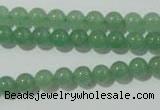 CAJ401 15.5 inches 6mm round green aventurine beads wholesale