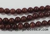 CAJ451 15.5 inches 6mm round purple aventurine beads wholesale