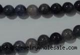 CAJ502 15.5 inches 8mm round blue aventurine beads wholesale