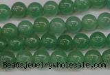 CAJ602 15.5 inches 8mm round A grade green aventurine beads