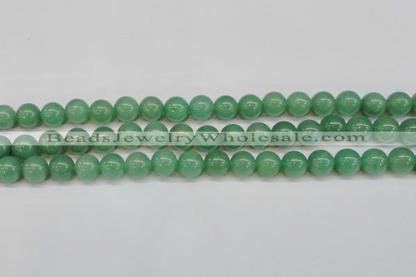 CAJ604 15.5 inches 12mm round A grade green aventurine beads